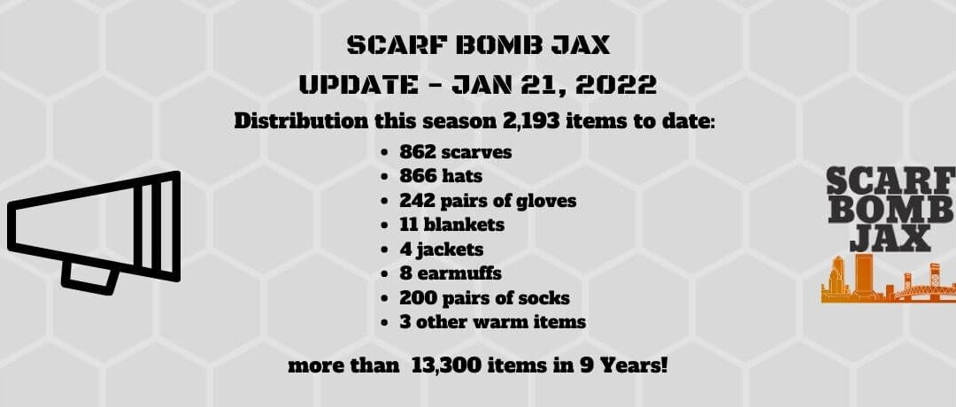 Scarf Bomb Jax Update January 21, 2022